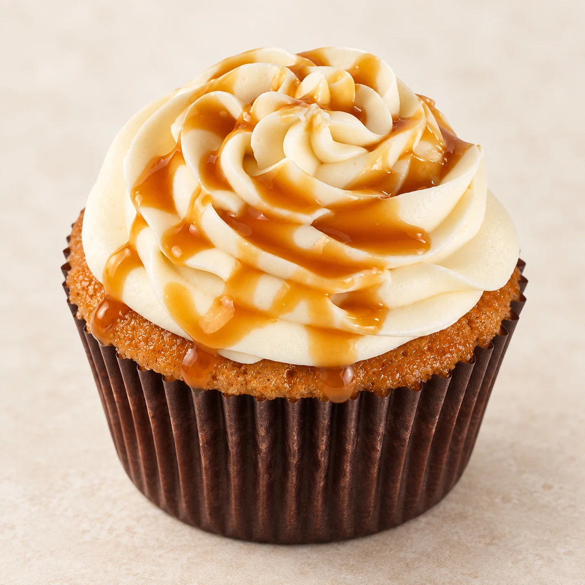 Apple Caramel cupcake by Kakey Mae