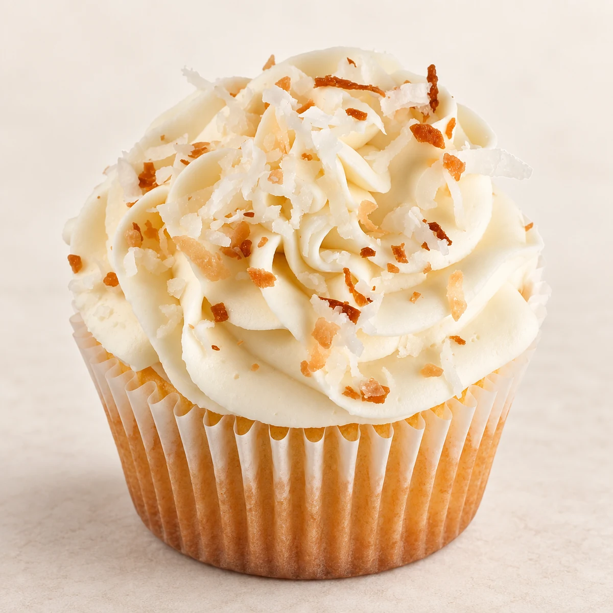 Coconut cupcake