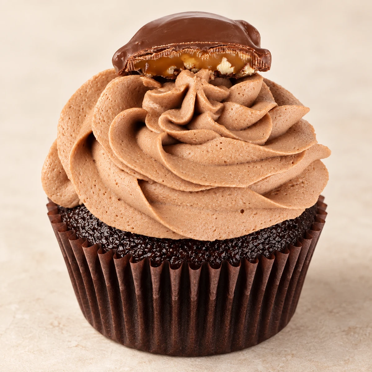 Turtle cupcake